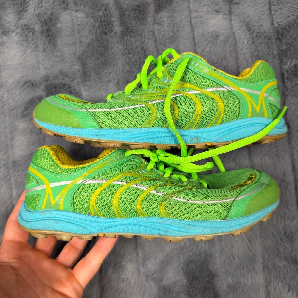 Merrell Mix Master Tuff Trail Running Shoes Island Green Yellow J57820 Womens 6